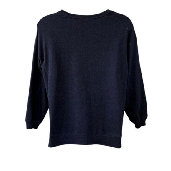 Wildfox Sweatshirt Royal Blue with Rainbow SOCIAL Message Size XL - Picture 4 of 8